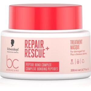 Schwarzkopf Professional BC Bonacure Repair Rescue+ intenzivně vyživující maska pro poškozené vlasy 200 ml obraz