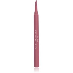 GOSH COPENHAGEN Here To Stain Lip Pen fix na rty pro dlouhotrvající efekt odstín 010 Berry Stain 1 ml obraz