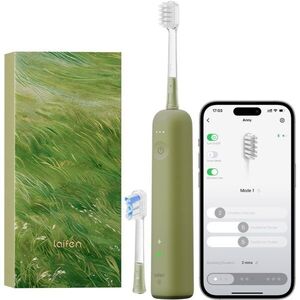 Laifen Wave Special elektrický zubní kartáček + 2 náhradní hlavice Green 1 ks obraz