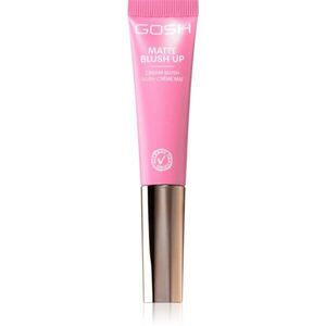 GOSH COPENHAGEN Matte Blush Up tekutá tvářenka s matným efektem odstín 001 Hot Pink 14 ml obraz