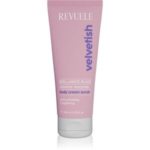 Revuele Velvetish Brilliance Blaze Body Cream Scrub rozjasňující tělový peeling 200 ml obraz