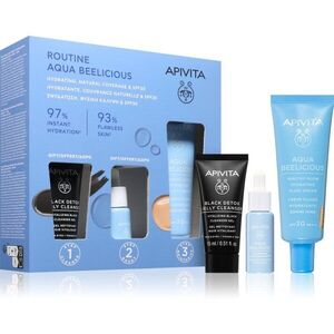 Apivita Aqua Beelicious Hydrating & Natural Coverage Routine Set sada pro rozjasnění a hydrataci obraz
