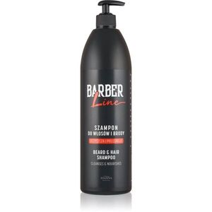 Joanna Barber Line Beard and Hair Shampoo šampon na vlasy a vousy pro muže 1000 ml obraz