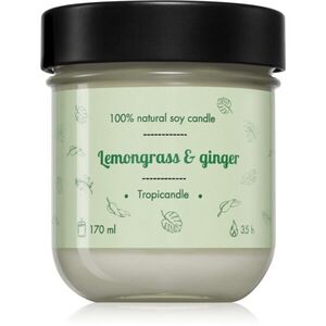 Tropicandle Lemongrass & Ginger vonná svíčka 170 ml obraz