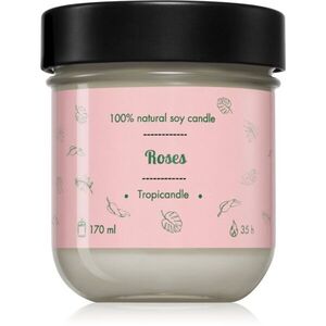 Tropicandle Roses vonná svíčka 170 ml obraz