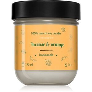 Tropicandle Incense & Orange vonná svíčka 170 ml obraz