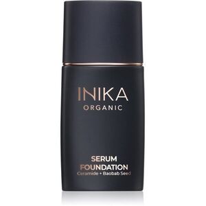 INIKA Organic Serum Foundation pečující make-up pro krásnou pleť odstín Bold 25 ml obraz