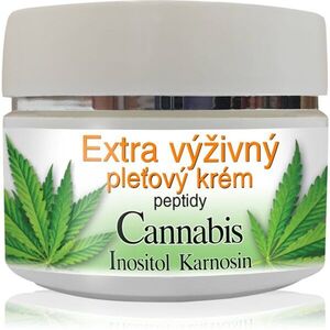 Bione Cosmetics Cannabis s Peptidy extra výživný pleťový krém 51 ml obraz