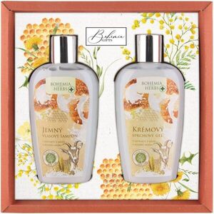 Bohemia Gifts Bohemia Herbs Med a Kozí Mléko dárková sada obraz