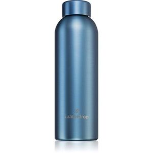 Waterdrop Thermo Steel Metal nerezová láhev na vodu barva Blue Brushed 1 ks obraz