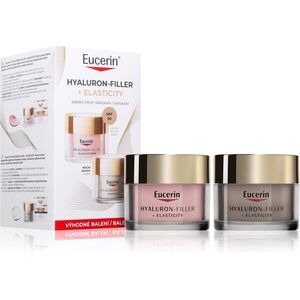 Eucerin Hyaluron-Filler + Elasticity Rosé výhodné balení pro zralou pleť obraz