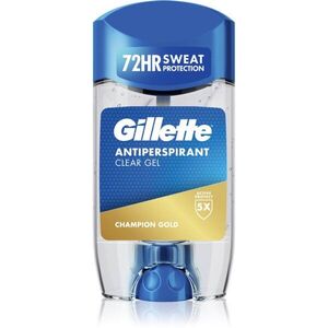 Gillette Champion Gold Antiperspirant Clear Gel gelový antiperspirant pro muže 70 ml obraz