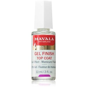 Mavala Gel Finish Top Coat vrchní lak na nehty 10 ml obraz