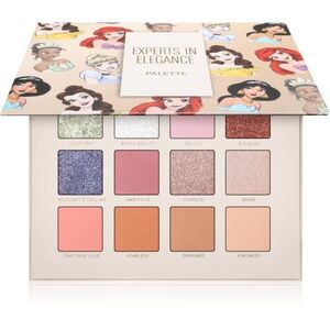 Mad Beauty Disney Princess Experts In Elegance paletka očních stínů 12x2.5 g obraz