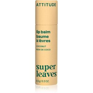 Attitude Super Leaves Lip Balm balzám na rty s vůní kokosu Coconut 8.5 g obraz