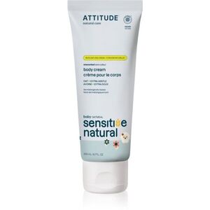 Attitude Sensitive Natural Baby Oatmeal hydratační a zklidňující krém pro citlivou pokožku pro děti 200 ml obraz