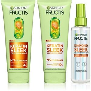 Garnier Fructis Sleek Routine sada pro suché vlasy obraz