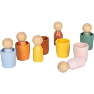 Small foot Montessori sada hraček ze dřeva 12m+ 12 ks obraz