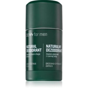 Zew For Men DEODORANT natural with black chaga, woody-citrus přírodní tuhý deodorant 80 ml obraz