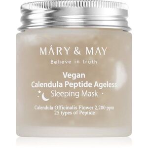 Mary&May Calendula Peptide Ageless Sleeping Mask zklidňující noční maska s protivráskovým účinkem 110 g obraz