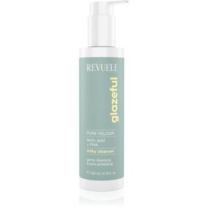 Revuele Glazeful Milky Cleanser Pure Velour jemné čisticí mléko s exfoliačním účinkem 200 ml obraz