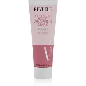 Revuele Wonder Collagen Boost Wrapping Mask noční maska pro rozjasnění a vyhlazení pleti 80 ml obraz