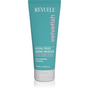 Revuele Velvetish Revival Ready Body Cream Scrub jemný tělový peeling s revitalizačním účinkem 200 ml obraz