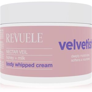 Revuele Velvetish Nectar Veil Body Whipped Cream hydratační tělový krém Honey + Milk 300 ml obraz