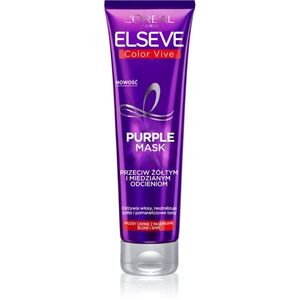 L’Oréal Paris Elseve Color-Vive Purple vyživující maska pro blond a melírované vlasy 150 ml obraz