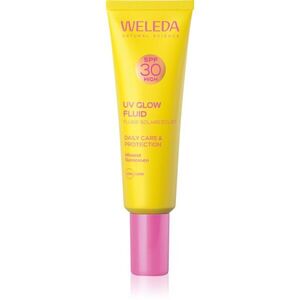 Weleda UV Glow Fluid pleťový fluid pro rozjasnění pleti SPF 30 30 ml obraz