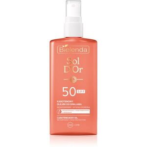 Bielenda Sol D’or olej na opalování ve spreji SPF 50 150 ml obraz