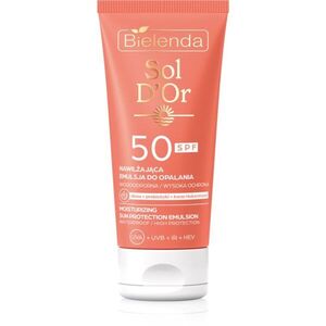 Bielenda Sol D’or opalovací emulze SPF 50 150 ml obraz