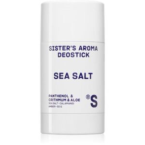 Sister's Aroma Sea Salt Deostick tuhý deodorant proti zápachu a pocení 50 g obraz