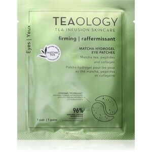 Teaology Matcha Infusion Hydrogel Eye Patches regenerační hydrogelové polštářky pod oči s kolagenem 1 pár obraz