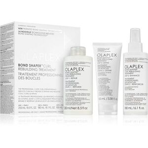 Olaplex Bond Shaper Curl Rebuilding Treatment set sada pro kudrnaté vlasy 3 ks obraz