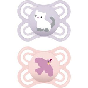 MAM Perfect 0+m, dbl box dudlík Pink/ Purple 2 ks obraz