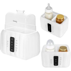 Lionelo Thermup Double White Bottle Warmer 6in1 multifunkční ohřívač kojeneckých lahví 6 v 1 1 ks obraz
