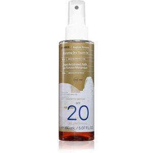 Korres Aegean Bronze suchý olej pro zvýraznění opálení SPF 20 150 ml obraz