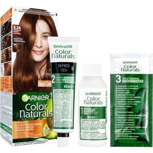 Garnier Color Naturals Creme barva na vlasy odstín 5.34 Mahagony Brown 1 ks obraz