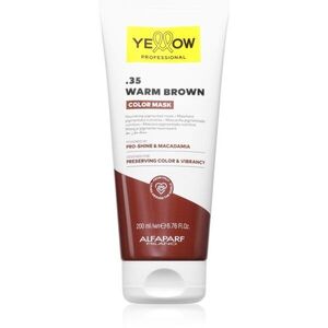 Yellow Professional Color Mask barvicí maska odstín .35 Warm Brown 200 ml obraz
