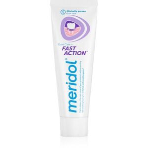 Meridol Fast Action zubní pasta pro ochranu dásní pro citlivé zuby 75 ml obraz