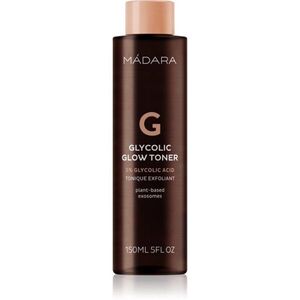 MÁDARA Glycolic Glow Toner jemné exfoliační tonikum 150 ml obraz