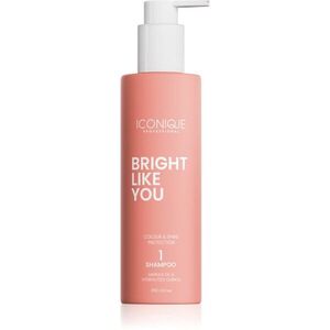 ICONIQUE Professional BRIGHT LIKE YOU Colour & Shine Protection Shampoo obnovující šampon pro barvené vlasy 250 ml obraz