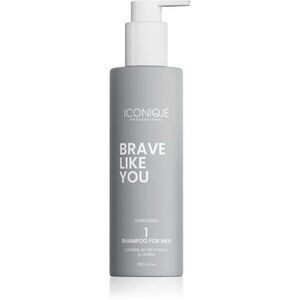 ICONIQUE Professional BRAVE LIKE YOU Energising Shampoo energizující šampon pro muže 250 ml obraz