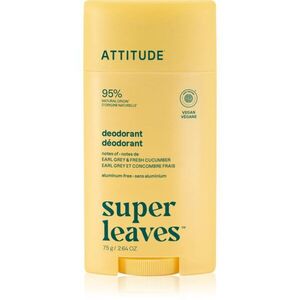 Attitude Super Leaves Natural Deodorant deodorant Earl Grey & Cucumber 75 g obraz
