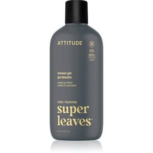 Attitude Super Leaves Men Shower Gel sprchový gel pro muže Amber & Citrus 415 ml obraz