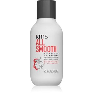 KMS All Smooth Shampoo uhlazující šampon pro silné, hrubé a suché vlasy 75 ml obraz