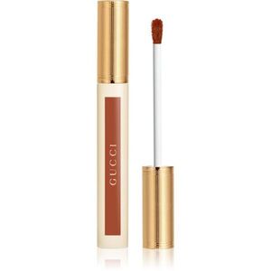 Gucci Gucci Beauty Glow Oil-In-Water Tint Liquid Lipstick lesklá hydratační tekutá rtěnka odstín 308 Lucy Dark Orange 6.5 ml obraz