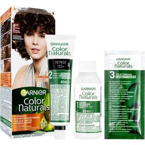Garnier Color Naturals Creme barva na vlasy odstín 4.12 Pure Chocolate 1 ks obraz