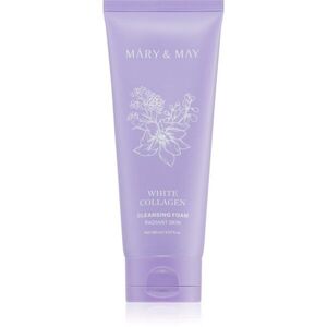 Mary&May White Collagen Cleansing Foam krémová čisticí pěna s niacinamidem 150 ml obraz